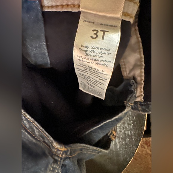 Osh’Kosh B’gosh toddler boys fleece lined overalls, size 3T - Picture 3 of 3